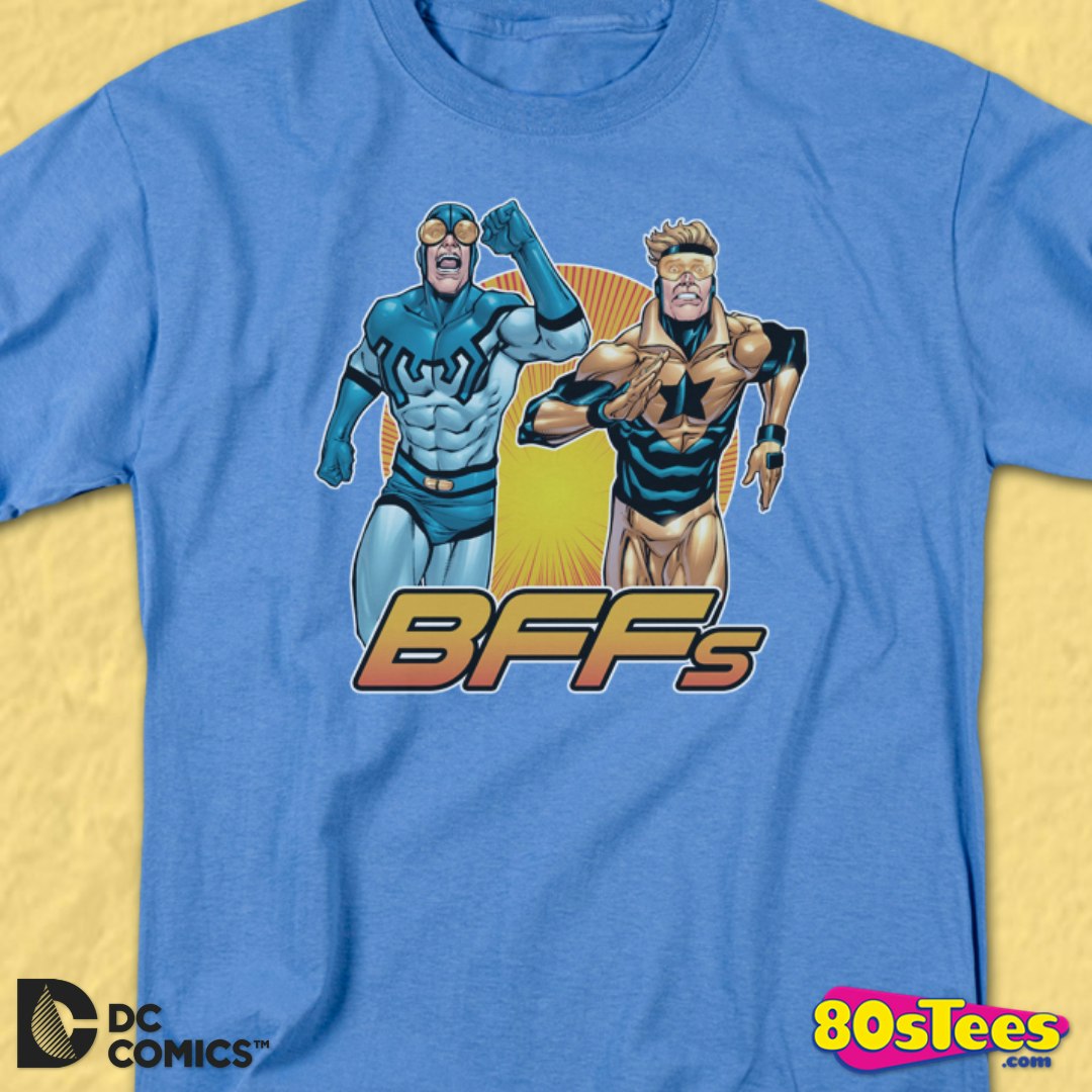 BOOSTER GOLD BLUE BEETLE BFF Licensed Adult Men's Graphic Tee Shirt SM-5XL 